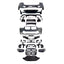 Complete Bodykit for BMW x4 G02 to X4M F98 LCI Front & Rear Bumper, Lights Front, Grille, Exhaust Tips