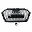 Honeycomb Grill for A3 / S3 8V 2016-2020 Facelift Grille Gloss Black