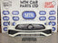 COMPLETE FRONT BUMPER FOR MERCEDES C CLASS W206 AMG LINE 22-25 PEARL WHITE