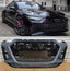 Front Bumper For Audi A7 / S7 2019-2024 C8 RS7 Style Honeycomb Grill