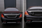 W222 Mercedes S Class Facelift Taillights Upgrade – Old to New Style