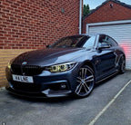 Front Bumper M Sport For BMW 4 Series 13-20 F32 Bumper Splitter Kidney Grills