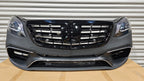 Complete Front Bumper + Lights W222 Mercedes S63
