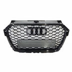 Honeycomb Grille for Audi A1 / S1 2014-2018 Facelift Mesh Grill Gloss Black