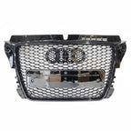 Honeycomb Grille for Audi A3 / S3 2008-2012 Facelift Mesh Grill Gloss Black