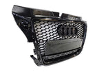 Honeycomb Grille for Audi A3 / S3 8P 2008-2012 Facelift Q Mesh Grill Gloss Black