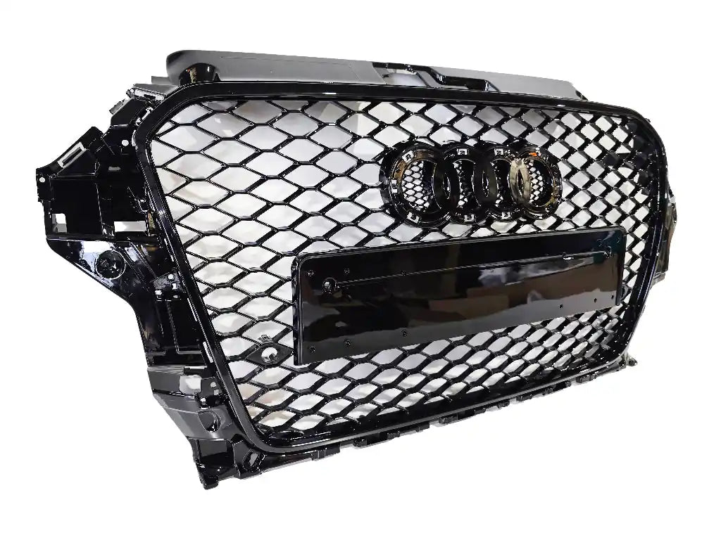 Honeycomb Grille for Audi A3 / S3 8V 2012-2015 Prefacelift Gloss Black