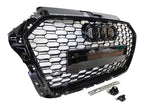 Honeycomb Grill for A3 / S3 8V 2016-2020 Facelift Grille Gloss Black