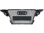 Honeycomb Grill for Audi A5 / S5 B8 2008-2012 Prefacelift Grille Gloss Black