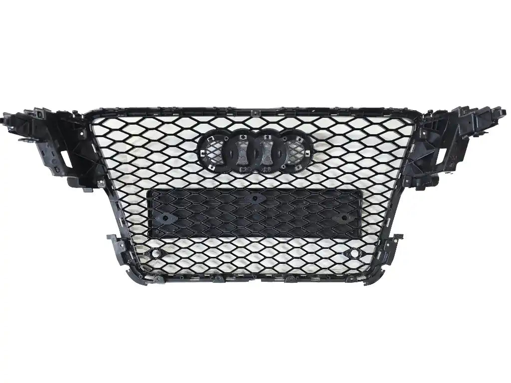 Honeycomb Grill for Audi A5 / S5 B8 2008-2012 Prefacelift Grille Gloss Black