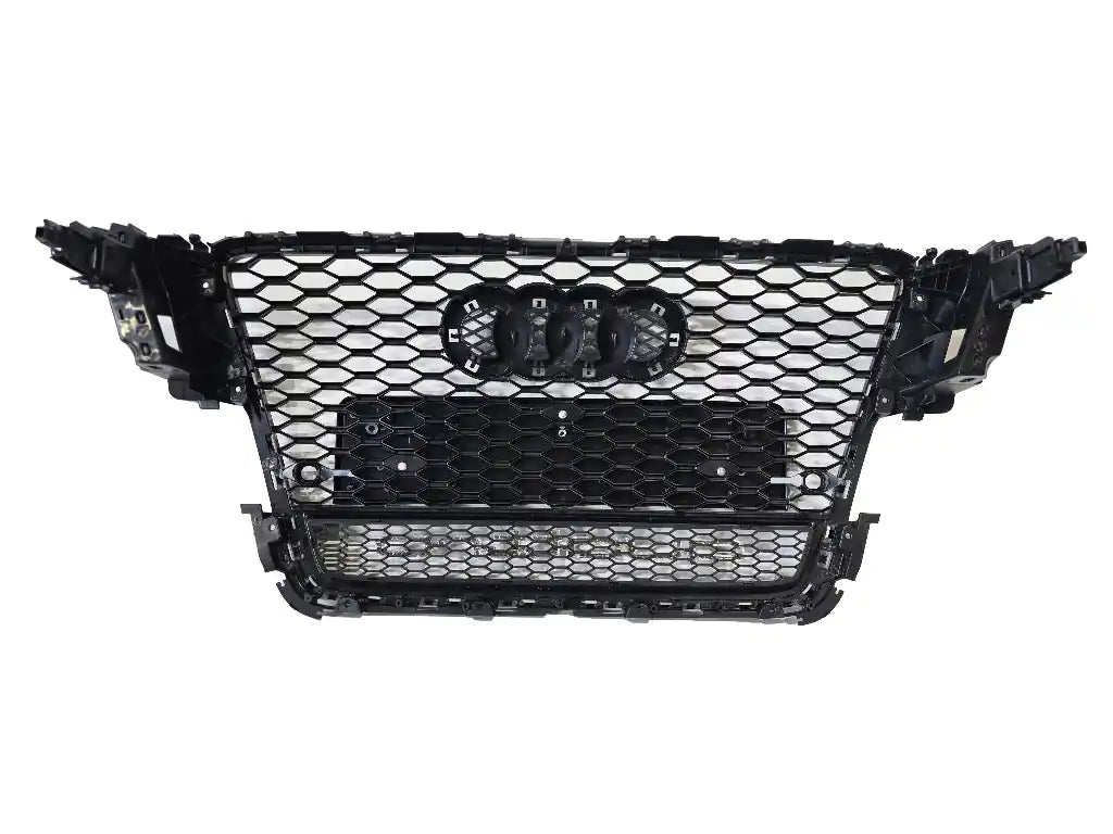 Honeycomb Grill for Audi A5 / S5 B8 2008-2012 Prefacelift Grille Gloss Black Q