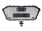 Honeycomb Grill for Audi A6 / S6 C8 2019-2024 Grille Gloss Black