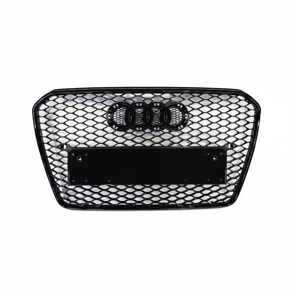 Honeycomb Grill for A5 / S5 B8.5 2012-2015 Facelift Grille Gloss Black