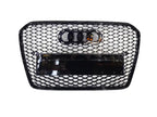 Honeycomb Grill for A5 / S5 B8.5 2012-2015 Facelift Grille Gloss Black