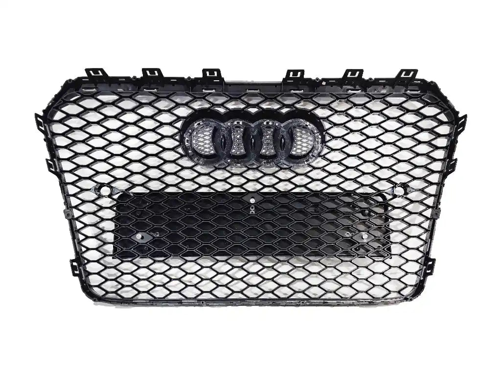 Honeycomb Grill for A5 / S5 B8.5 2012-2015 Facelift Grille Gloss Black