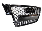 Honeycomb Grill for Audi A4 / S4 B8 2008-2012 Prefacelift Grille Gloss Black