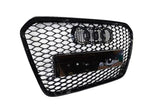 Honeycomb Grill for Audi A6 / S6 C7 2011-2014 Prefacelift Grille Gloss Black
