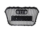 Honeycomb Grill for Audi A6 / S6 C7 2011-2014 Prefacelift Grille Gloss Black