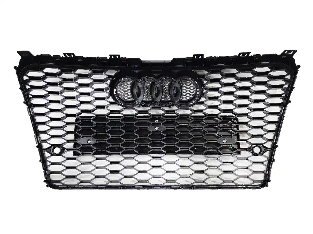 Honeycomb Grill for Audi A7 / S7 2010-2014 Prefacelift Grille Gloss Black