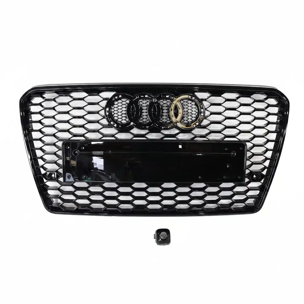Honeycomb Grill for Audi A7 / S7 2010-2014 Prefacelift Grille Gloss Black Main image