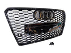 Honeycomb Grill for Audi A7 / S7 2010-2014 Prefacelift Grille Gloss Black