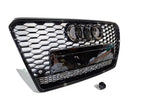 Honeycomb Grill for Audi A7 / S7 2010-2014 Prefacelift Grille Gloss Black Q