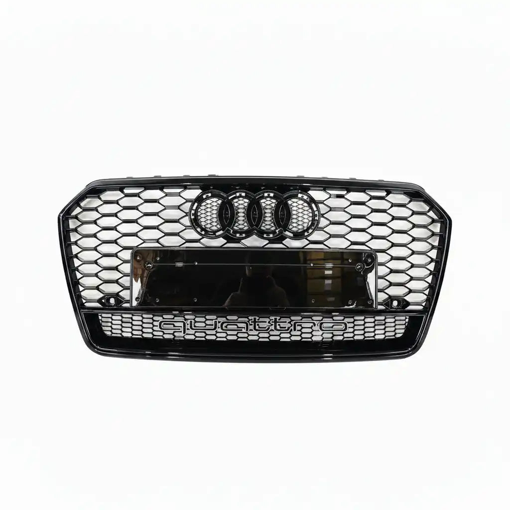 Honeycomb Grill for Audi A7 / S7 2015-2018 Facelift Grille Gloss Black Q Main image