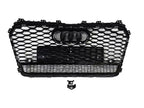 Honeycomb Grill for Audi A7 / S7 2015-2018 Facelift Grille Gloss Black Q