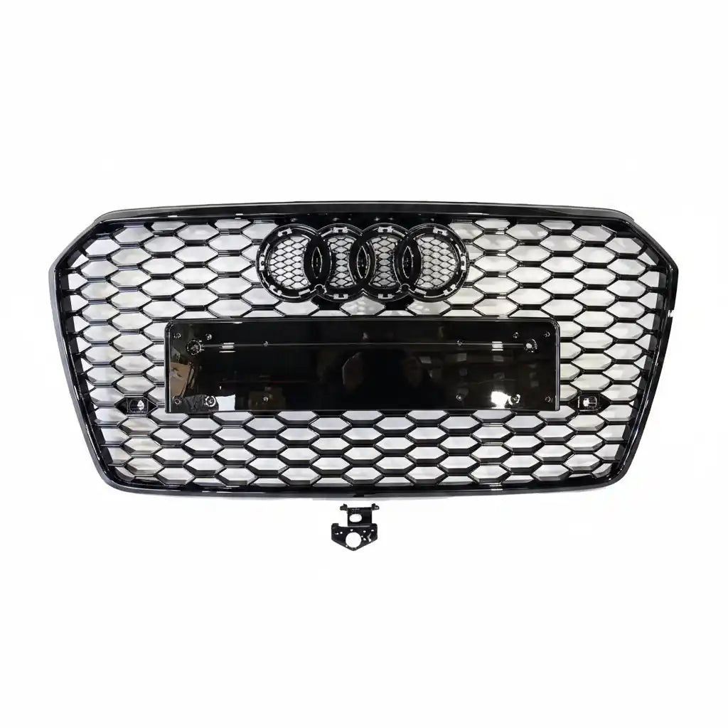Honeycomb Grill for Audi A7 / S7 2015-2018 Facelift Grille Gloss Black Main image