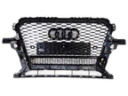 Honeycomb Grill for Audi Q5 / SQ5 2013-2016 Prefacelift Grille Gloss Black Q