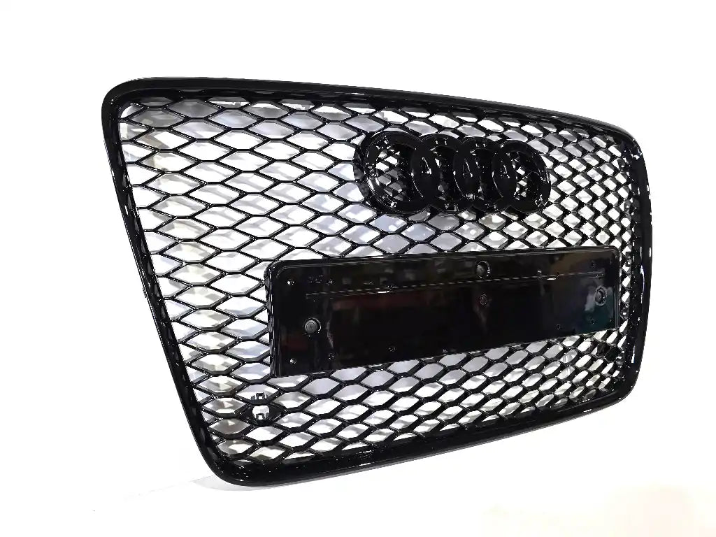 Honeycomb Grill for Audi Q7 / SQ7 2007-2015 Grille Gloss Black