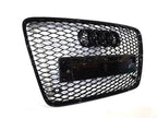 Honeycomb Grill for Audi Q7 / SQ7 2007-2015 Grille Gloss Black