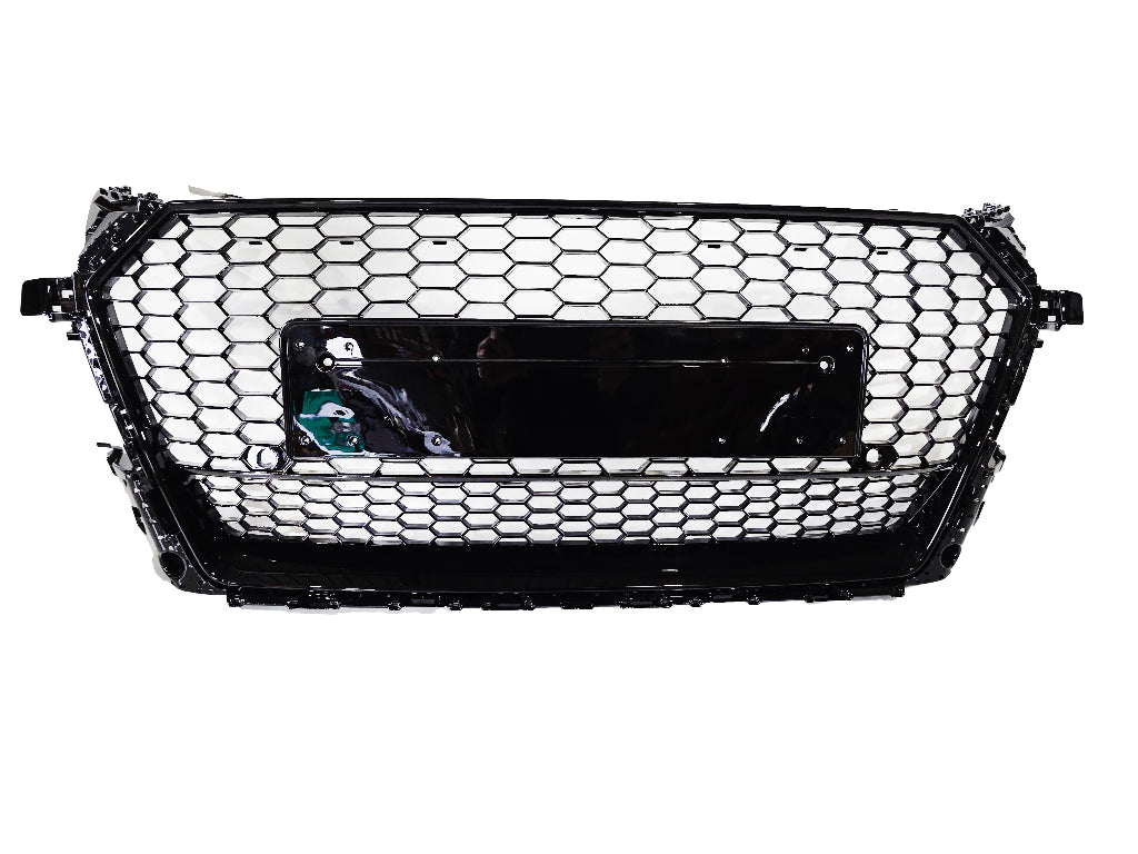 Honeycomb Grill for Audi TT / TTS 2014-2020 MK3 Grille Gloss Black OEM STYLE