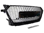 Honeycomb Grill for Audi TT / TTS 2014-2020 MK3 Grille Gloss Black OEM STYLE