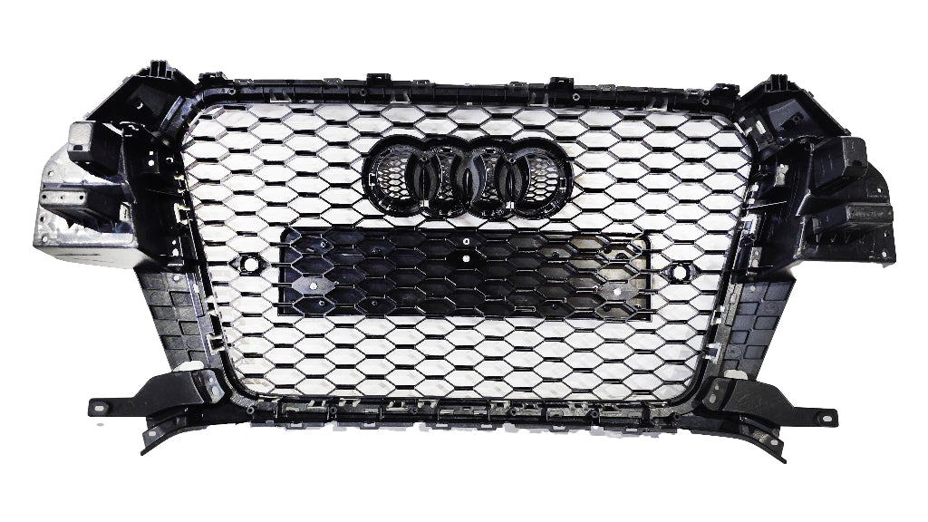 Honeycomb Grill for Audi Q3 / SQ3 2012-2016 Prefacelift Grille Gloss Black