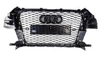 Honeycomb Grill for Audi Q3 / SQ3 2012-2016 Prefacelift Grille Gloss Black