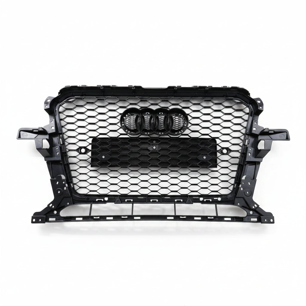 Honeycomb Grill for Audi Q5 / SQ5 2013-2016 Prefacelift Grille Gloss Black