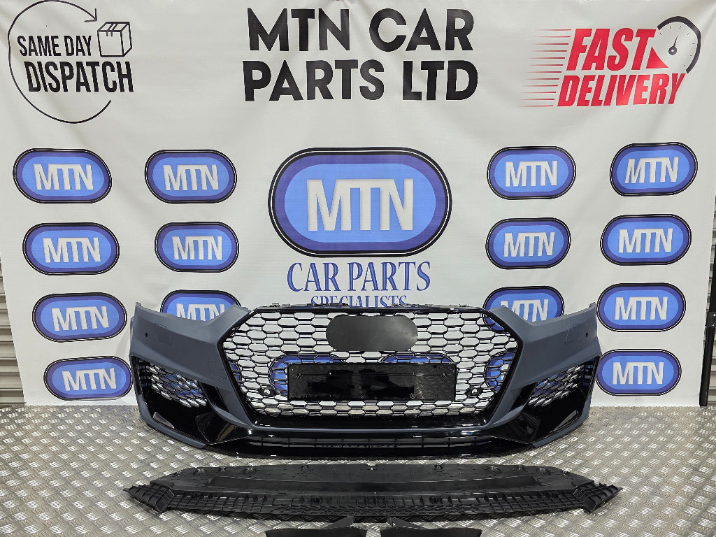 Front Bumper For Audi A5 / S5 B9 2016-2019 Prefacelift RS5 Style Honeycomb
