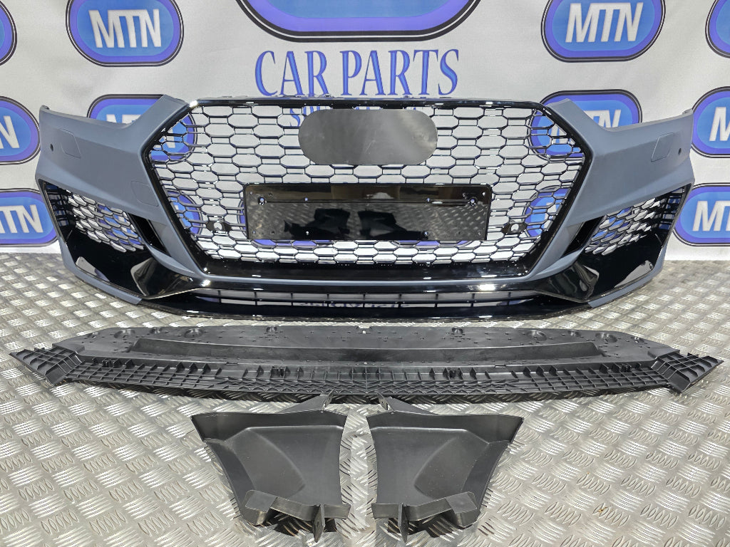 Front Bumper For Audi A5 / S5 B9 2016-2019 Prefacelift RS5 Style Honeycomb