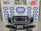 Front Bumper For Audi A7 / S7 2010-2014 Prefacelift RS7 Style Honeycomb Grille