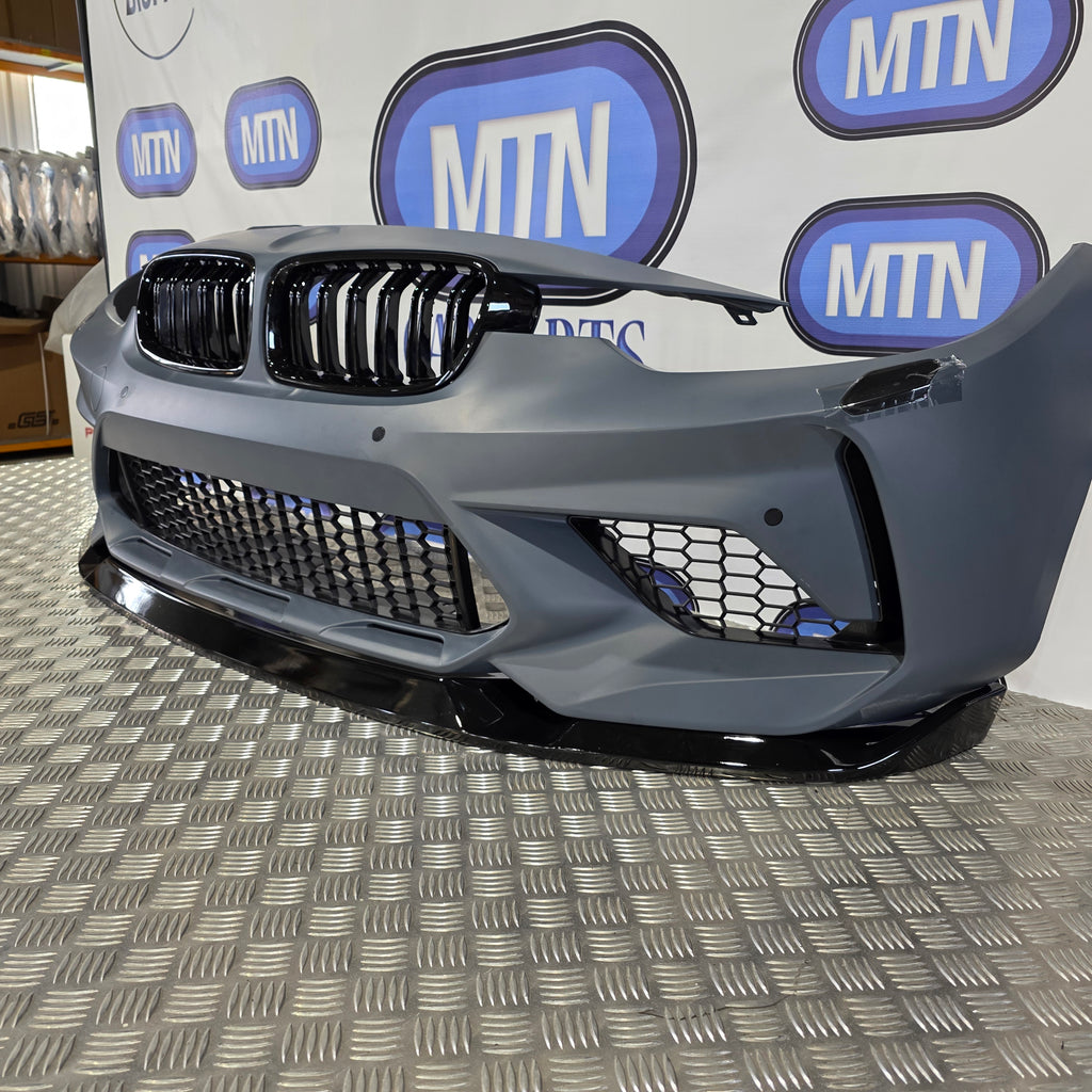 Full Kit M3 Competition Style For BMW 3 Series 11-19 F30 F31 M3 Front & Rear Bumper Side Skirts Kidney Grills