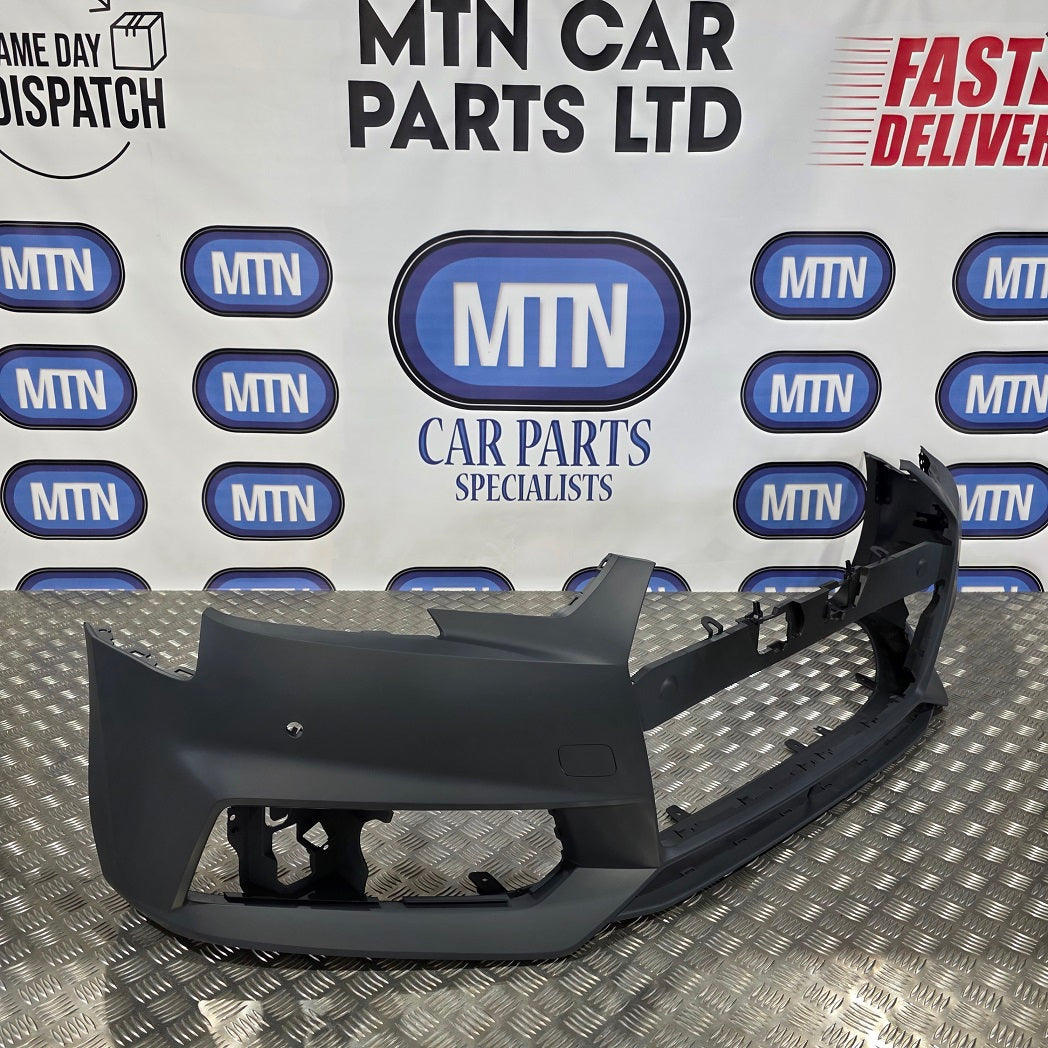 Front Bumper Skin for Audi A4 / S4 B9 2016-2019 Prefacelift S-Line