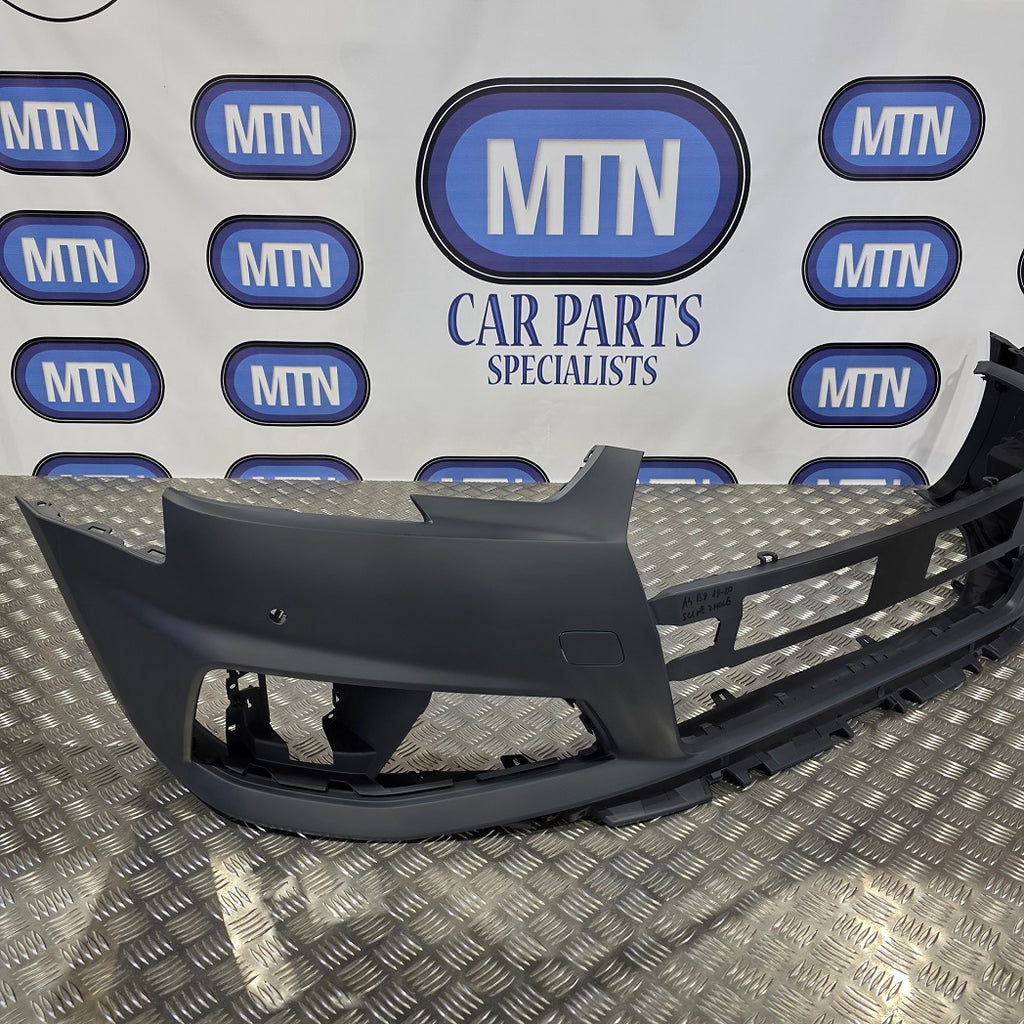 Front Bumper Skin for Audi A4 / S4 B9 2019-2020 Prefacelift S-Line