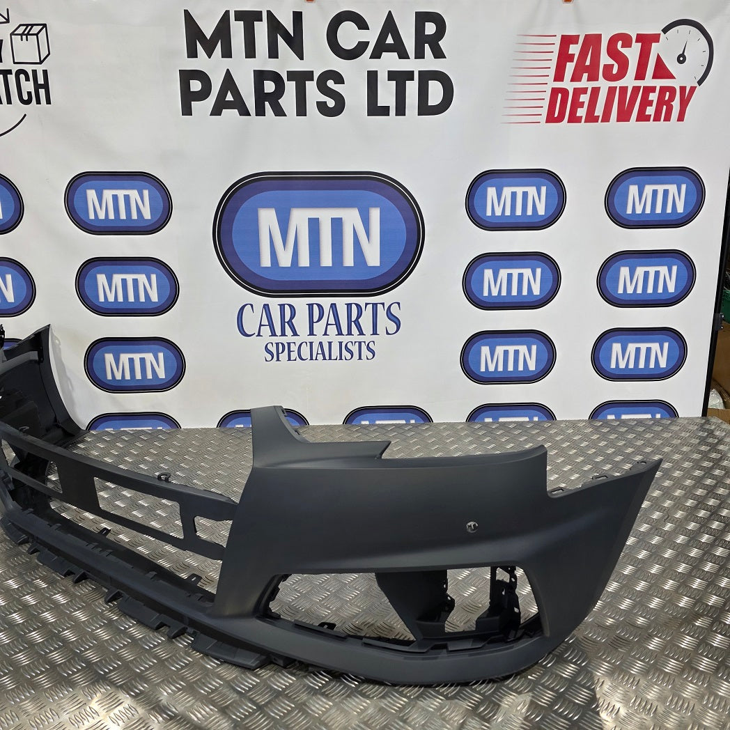 Front Bumper Skin for Audi A4 / S4 B9 2019-2020 Prefacelift S-Line
