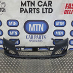Front Bumper Skin for Audi A4 / S4 B9 2019-2020 Prefacelift S-Line