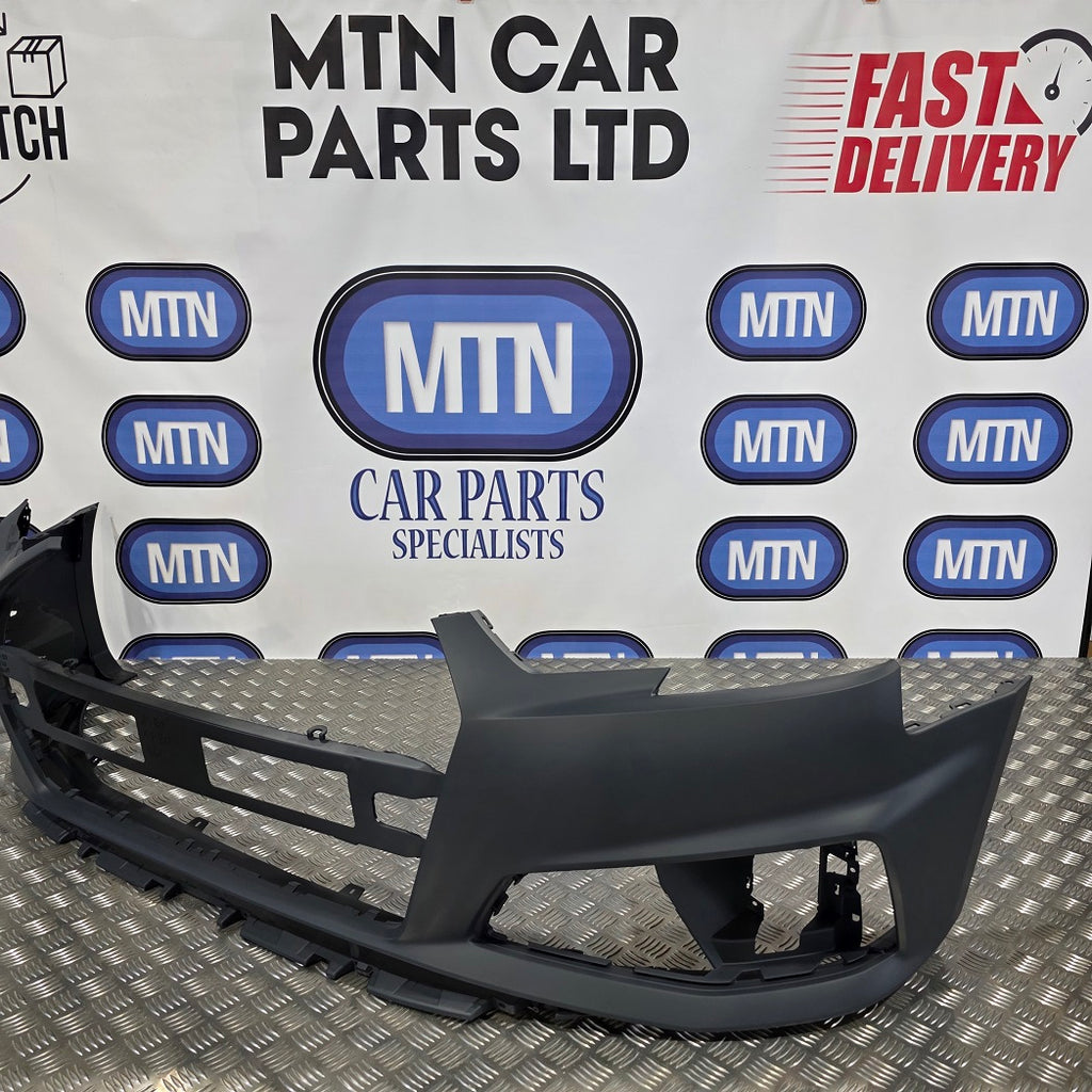 Front Bumper Skin for Audi A4 / S4 B9 2019-2020 Prefacelift S-Line