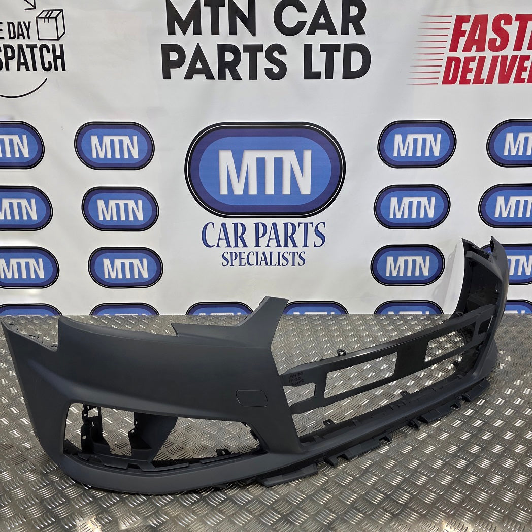 Front Bumper Skin for Audi A4 / S4 B9 2019-2020 Prefacelift S-Line