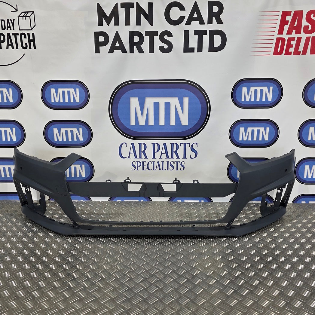 Front Bumper Skin for Audi A5 / S5 B9 2016-2019 Prefacelift S-Line Main image