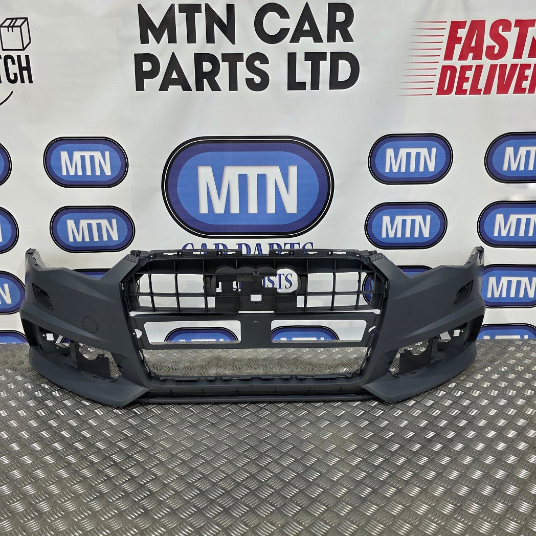 Front Bumper Skin for Audi A6 / S6 C7.5 2015-2018 Facelift S-Line Main image