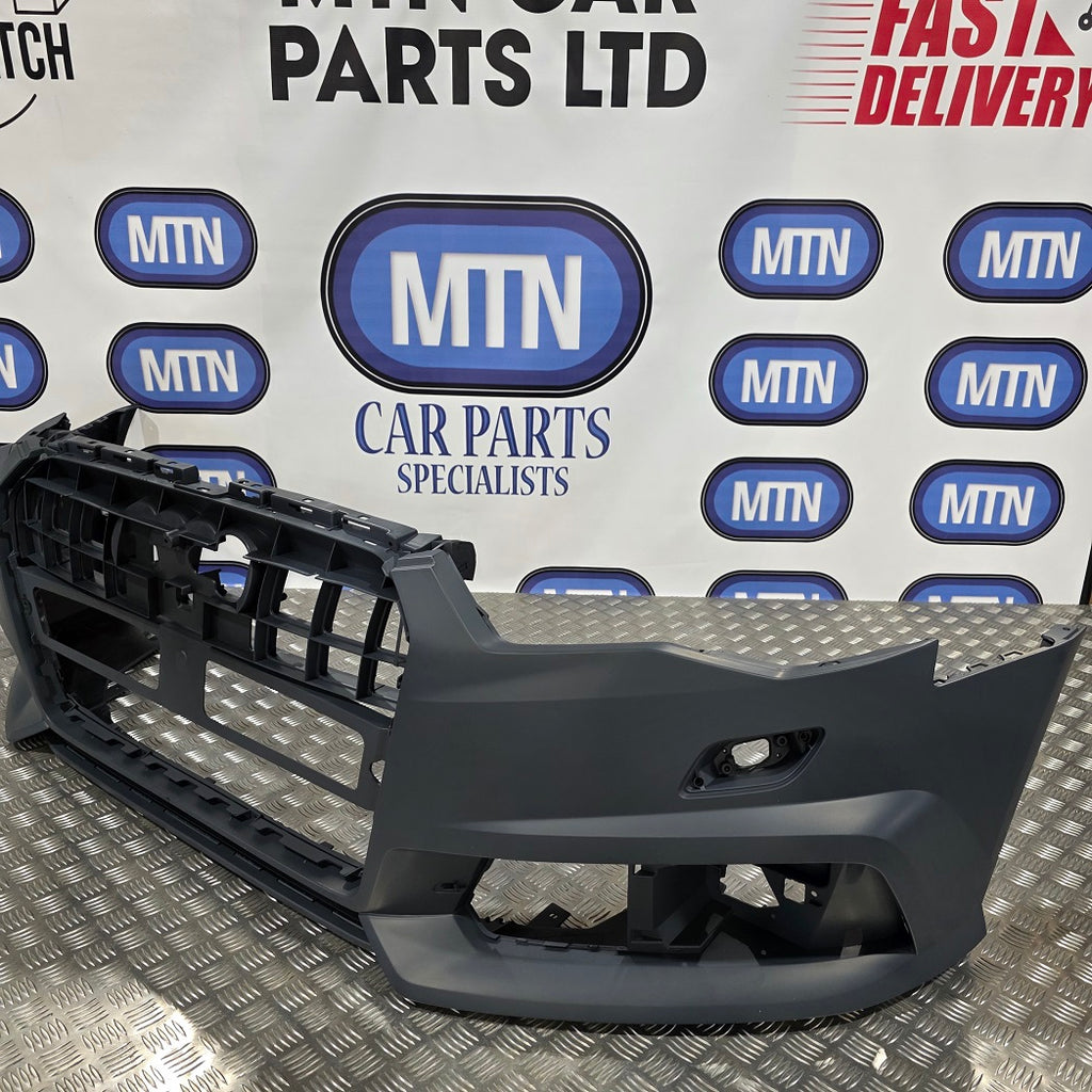 Front Bumper Skin for Audi A6 / S6 C7.5 2015-2018 Facelift S-Line
